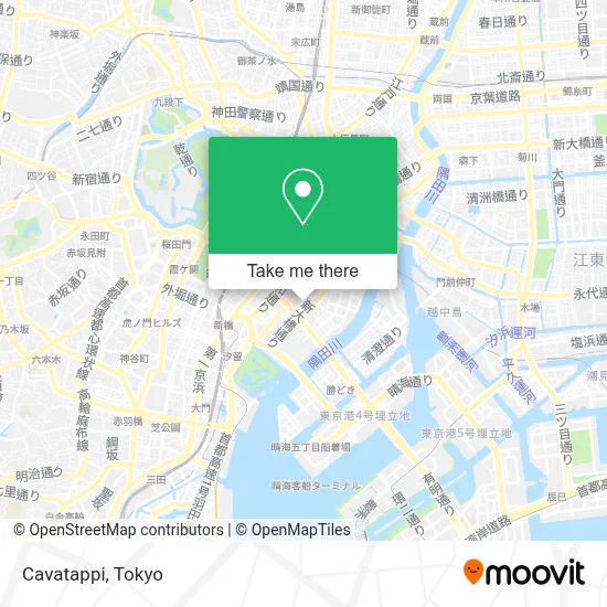 Cavatappi map