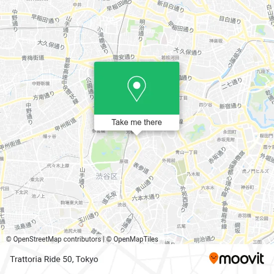 Trattoria Ride 50 map