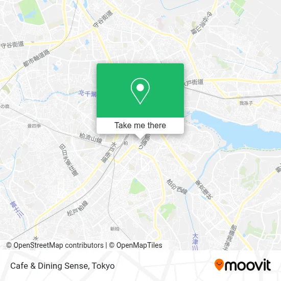 Cafe & Dining Sense map