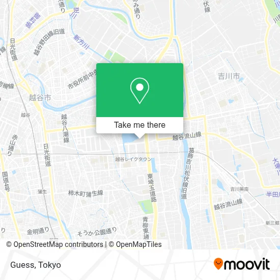 Guess map