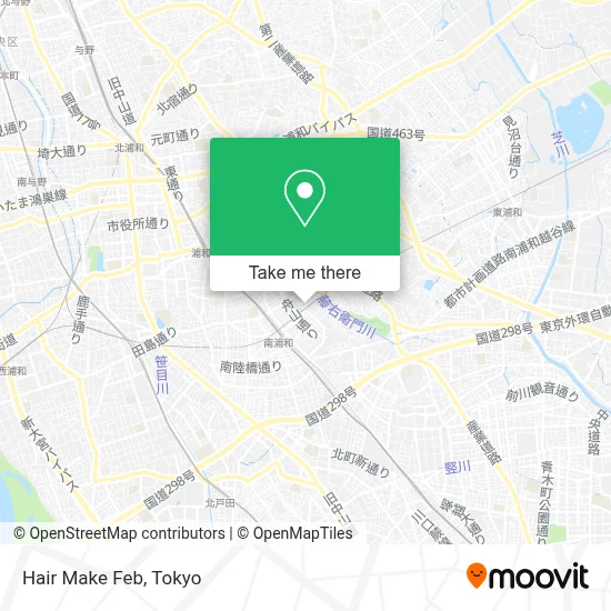Hair Make Feb map