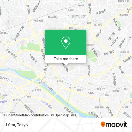 J Star map