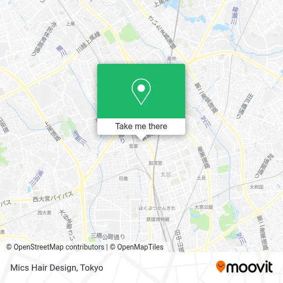 Mics Hair Design map
