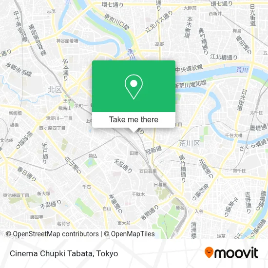Cinema Chupki Tabata map