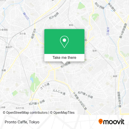 Pronto Caffe map