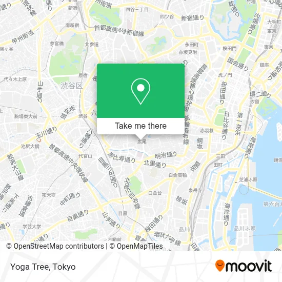 Yoga Tree map
