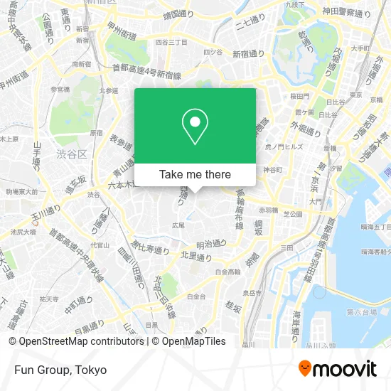 Fun Group map
