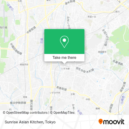 Sunrise Asian Kitchen map