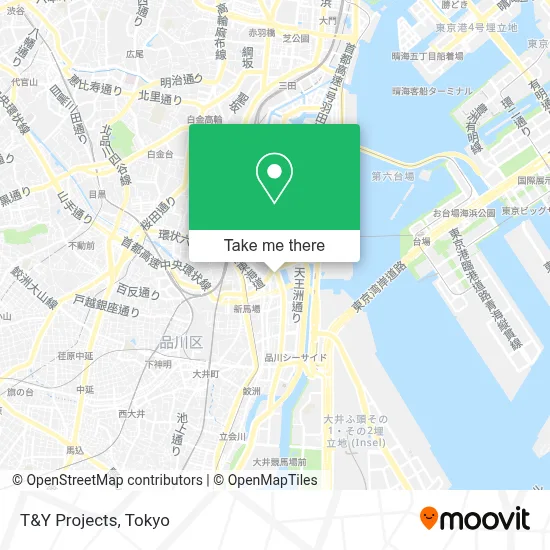 T&Y Projects map