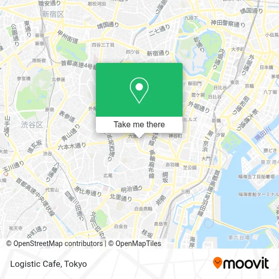 Logistic Cafe map