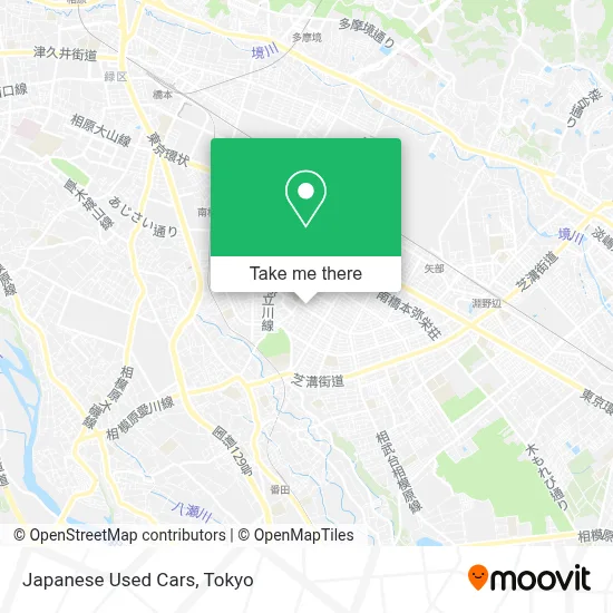 Japanese Used Cars map