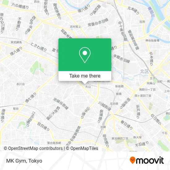 MK Gym map