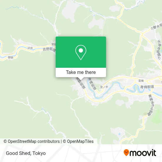 Good Shed map