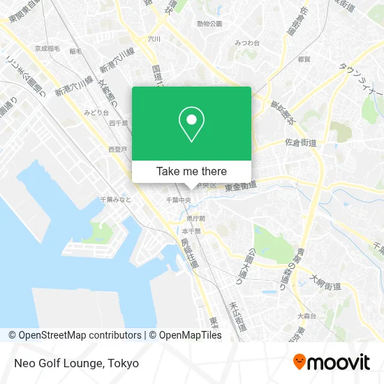 Neo Golf Lounge map