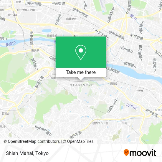 Shish Mahal map