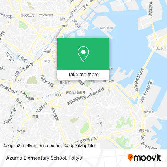 Azuma Elementary School map