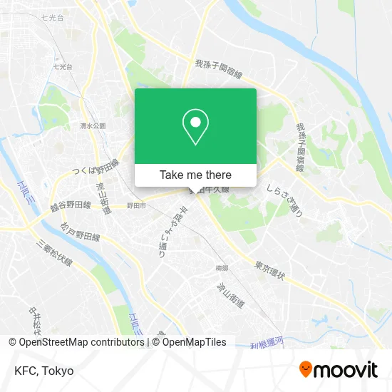 KFC map