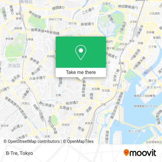 B-Tre map