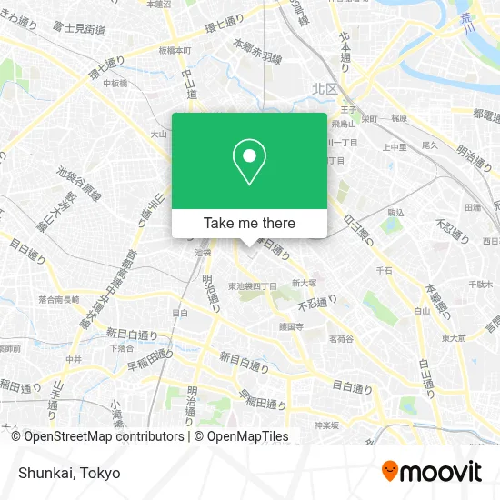 Shunkai map