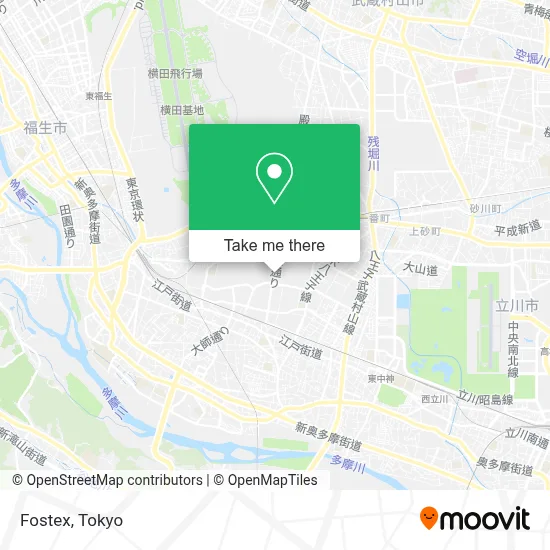 Fostex map