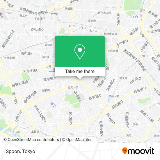 Spoon map