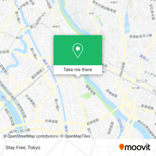 Stay Free map