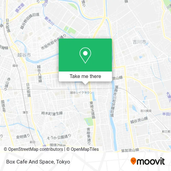 Box Cafe And Space map