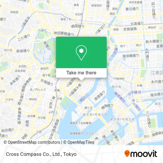 Cross Compass Co., Ltd. map