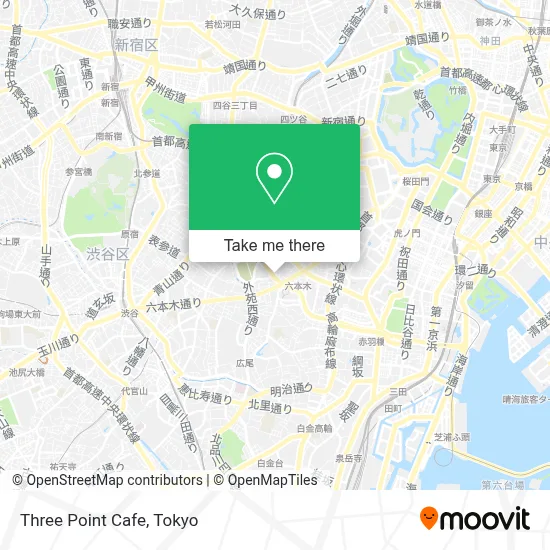 Three Point Cafe map