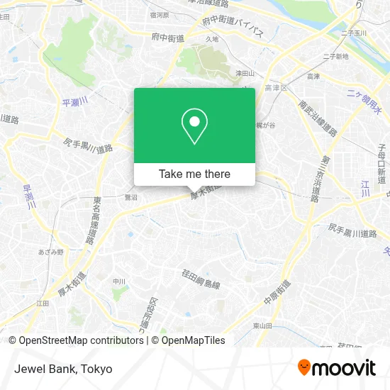 Jewel Bank map