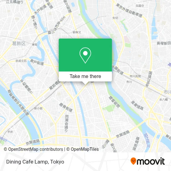 Dining Cafe Lamp map