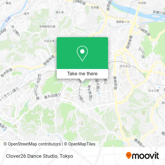 Clover26 Dance Studio map