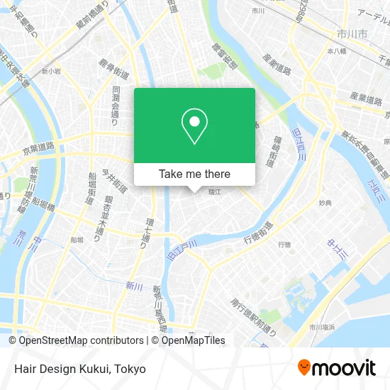 Hair Design Kukui map
