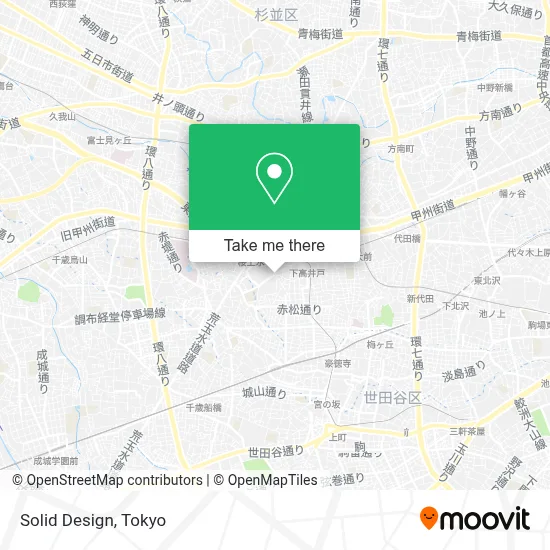 Solid Design map