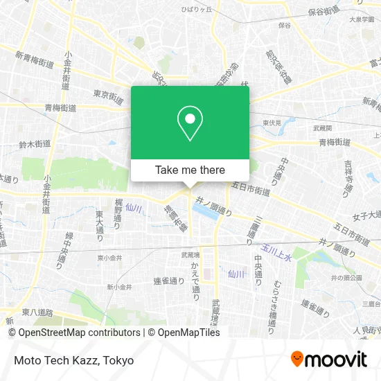 Moto Tech Kazz map