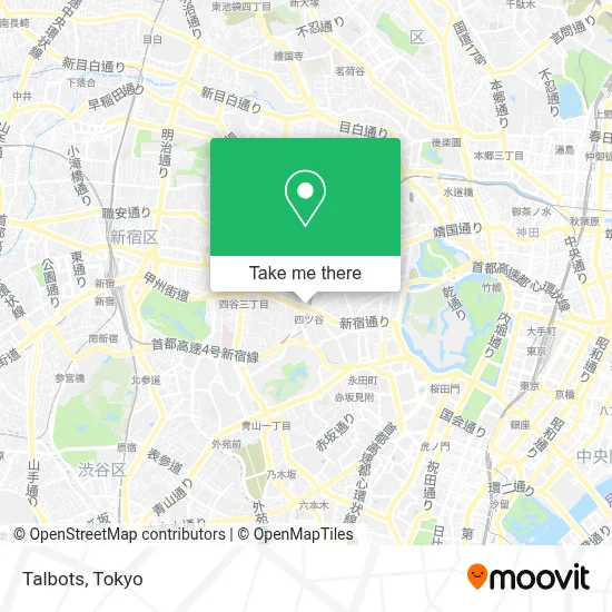 Talbots map