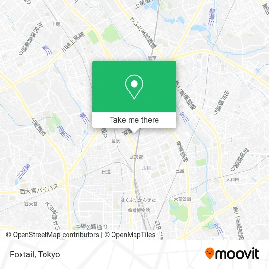 Foxtail map