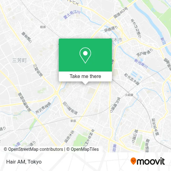 Hair AM map