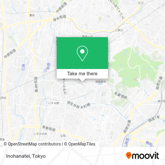 Inohanatei map