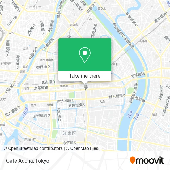 Cafe Accha map