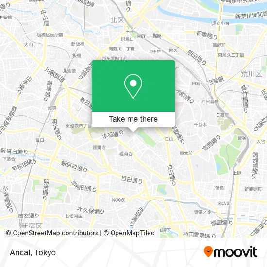 Ancal map