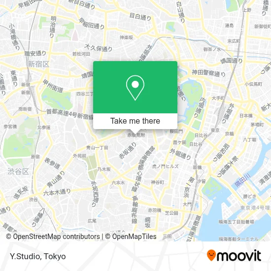 Y.Studio map
