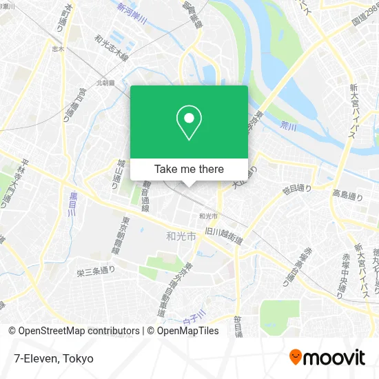 7-Eleven map