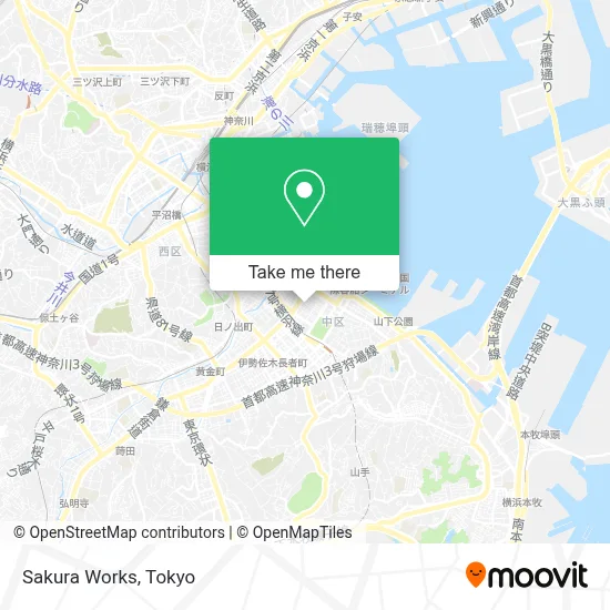 Sakura Works map