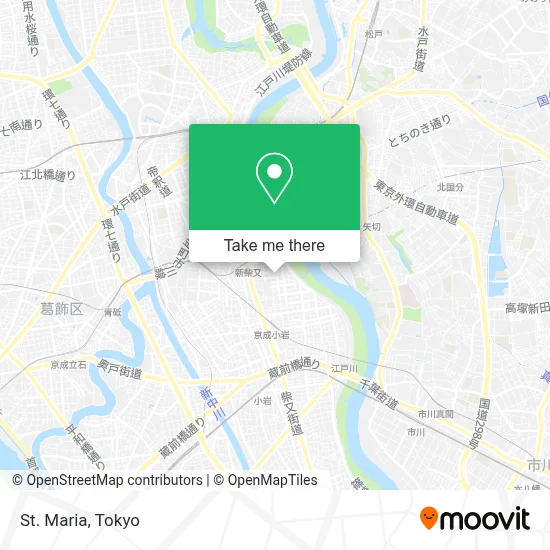 St. Maria map