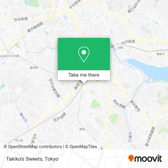 Takiko's Sweets map