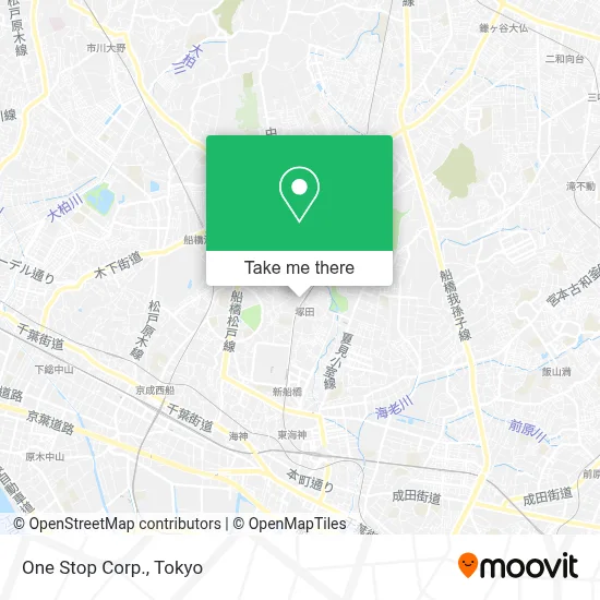 One Stop Corp. map