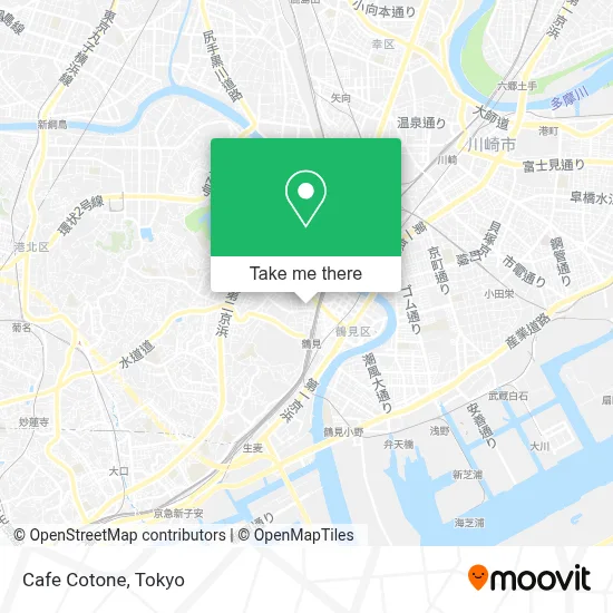 Cafe Cotone map