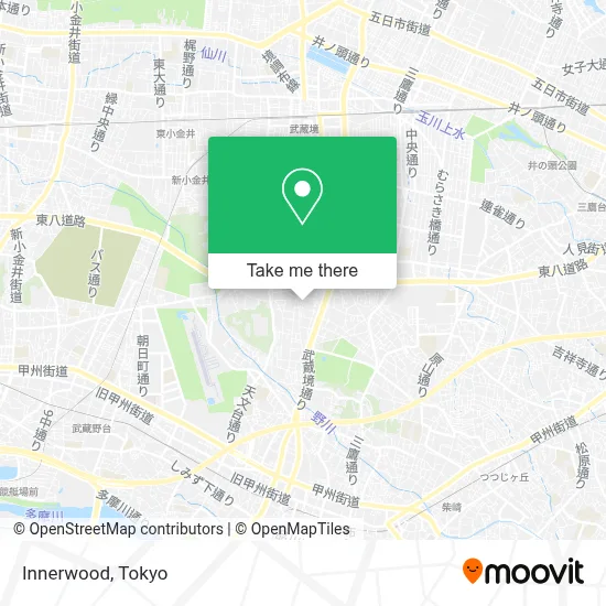 Innerwood map