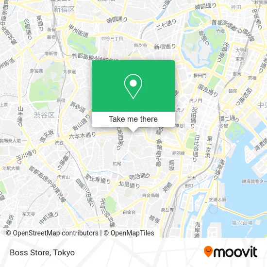 Boss Store map